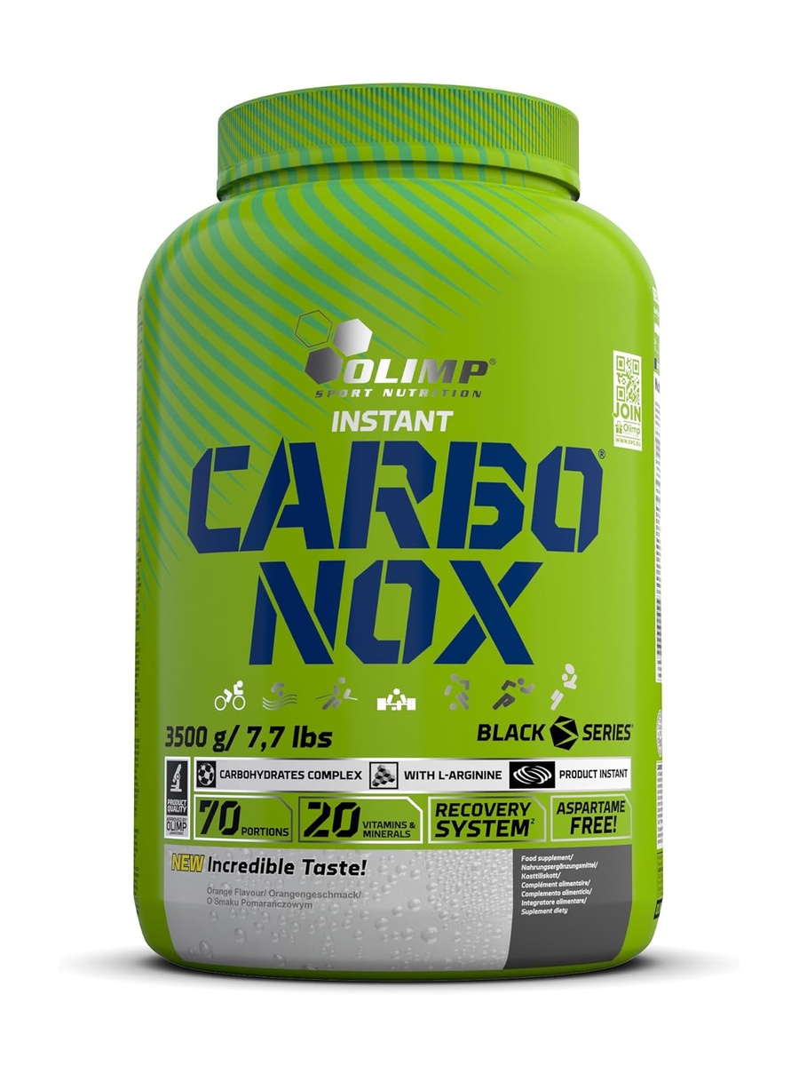 Carboniox 3.5 Kg | Orange | Digestive Health Support | L-Carnitine | 70 Servings