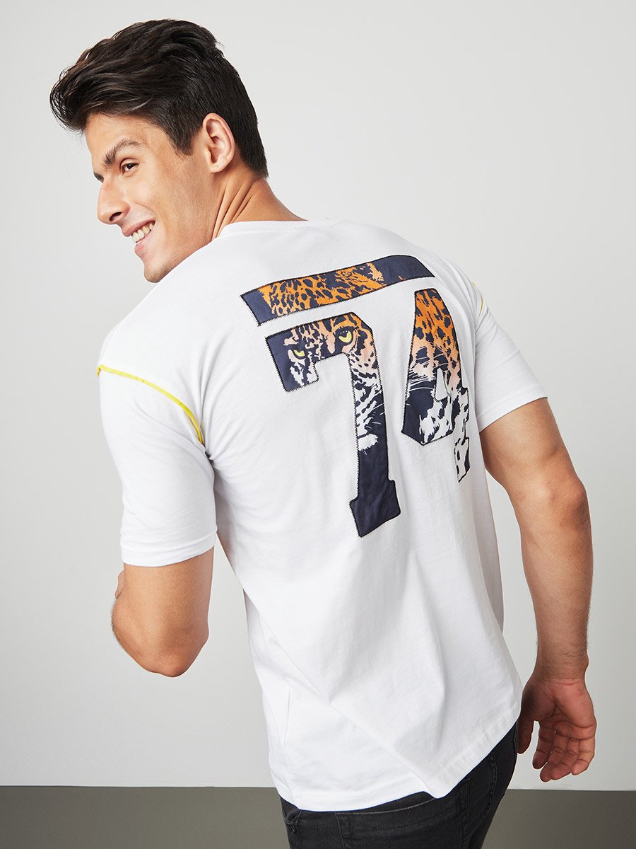 74 Back Graphic Print Regular Fit T-shirt 
