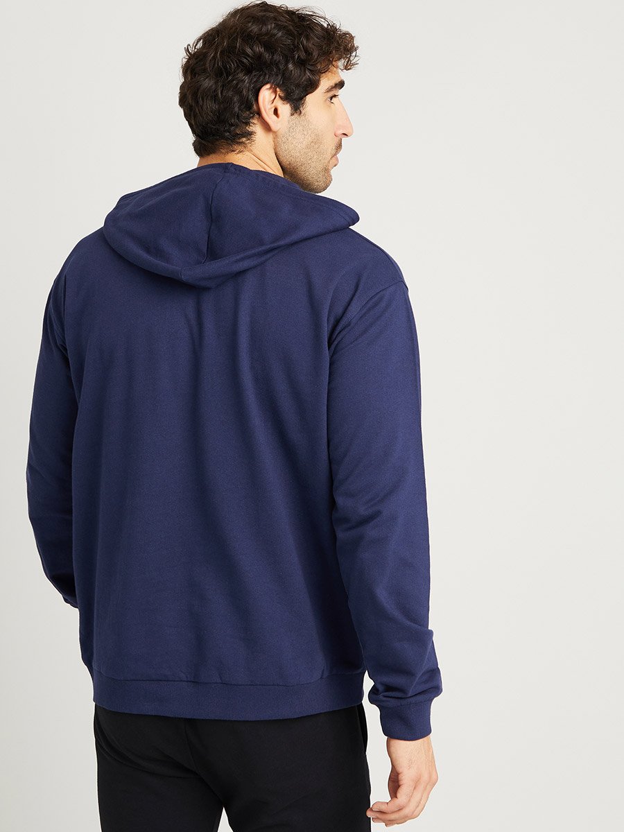 Avengers HD Print Hoodie with Kangaroo Pocket Detail