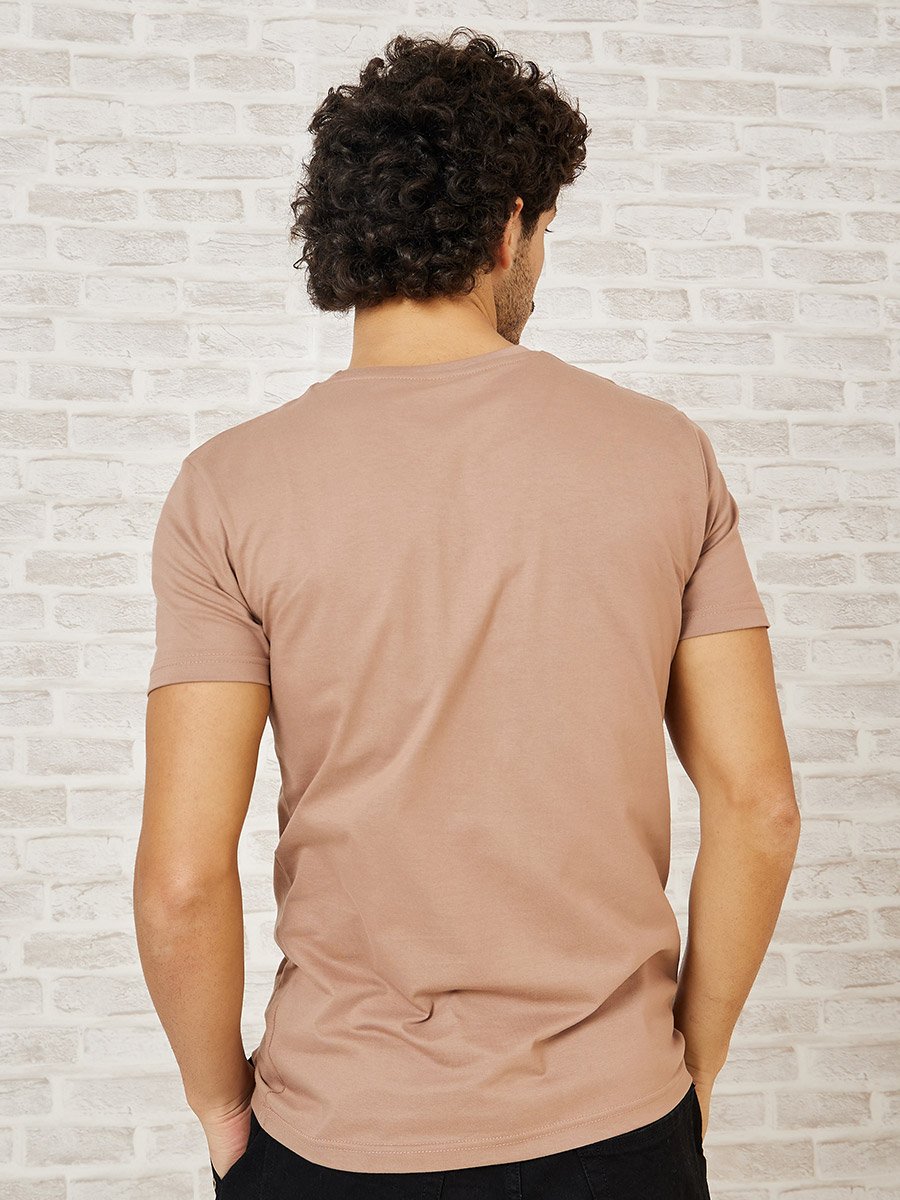 Pack of 2 - Slogan Print Regular Fit T-shirt
