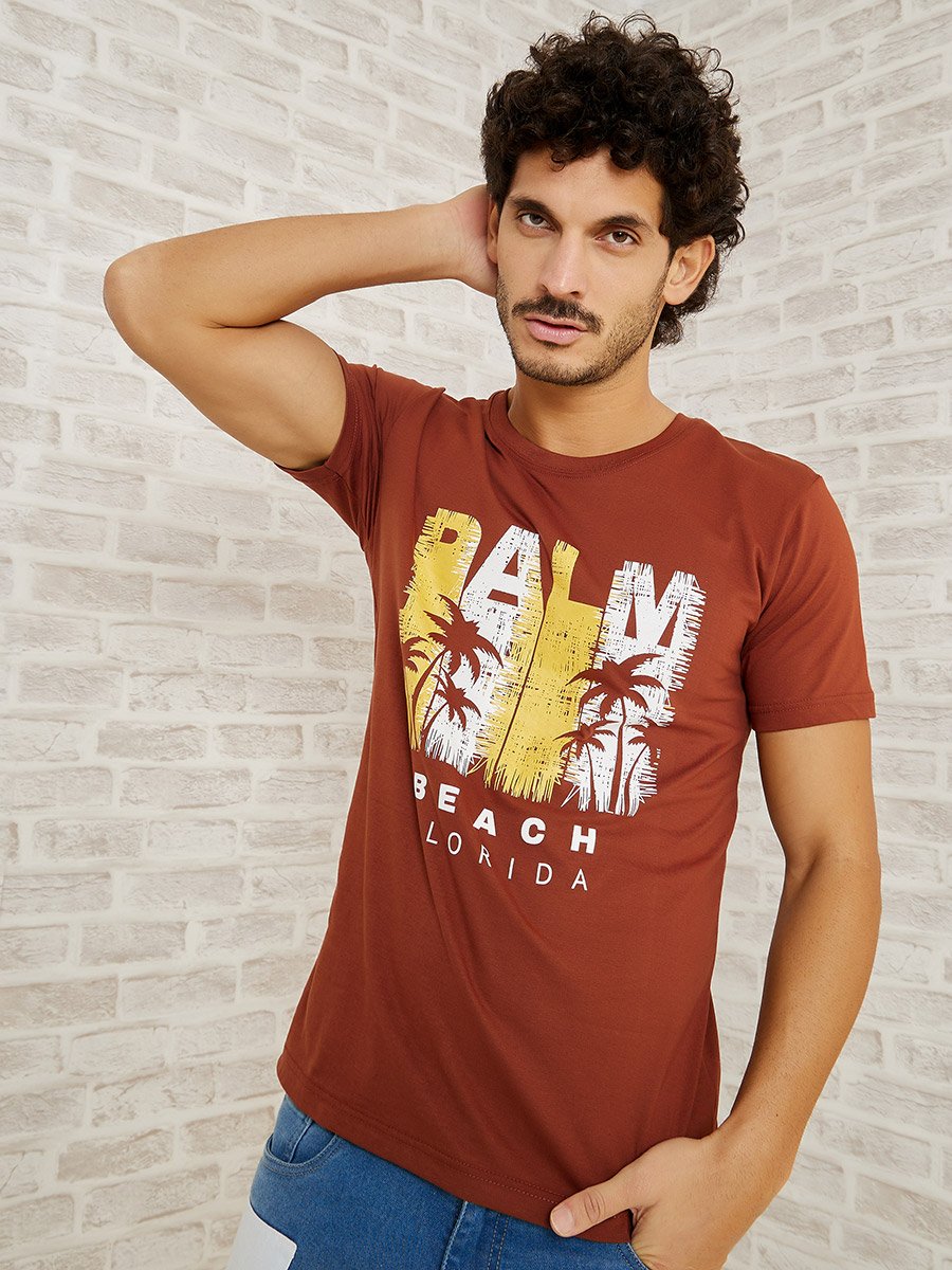 Pack of 2 - Graphic Print Regular Fit T-shirt