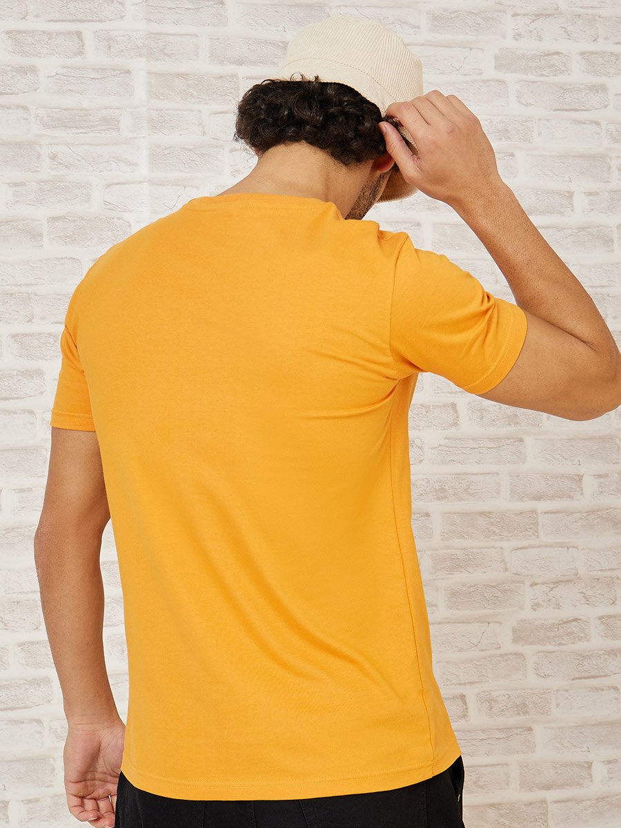 Pack of 2 - Slogan Print Regular Fit T-shirt