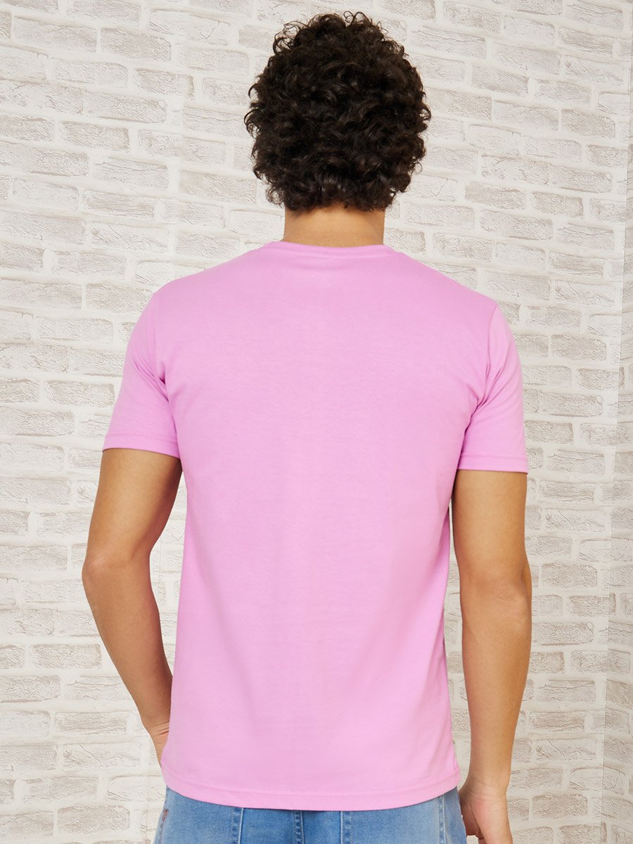 Pack of 2 - Slogan Print Regular Fit T-shirt