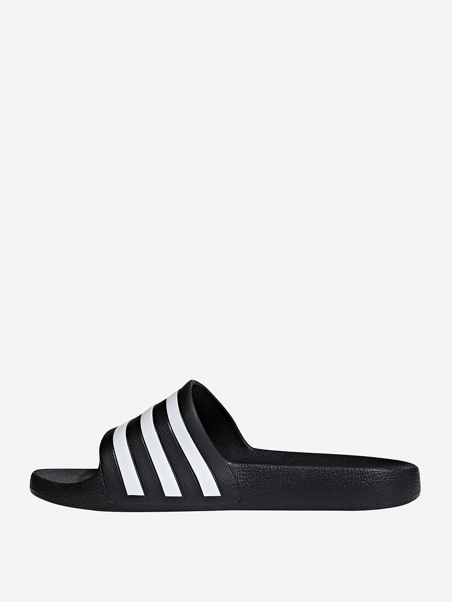 Adilette Aqua Unisex Slides Black