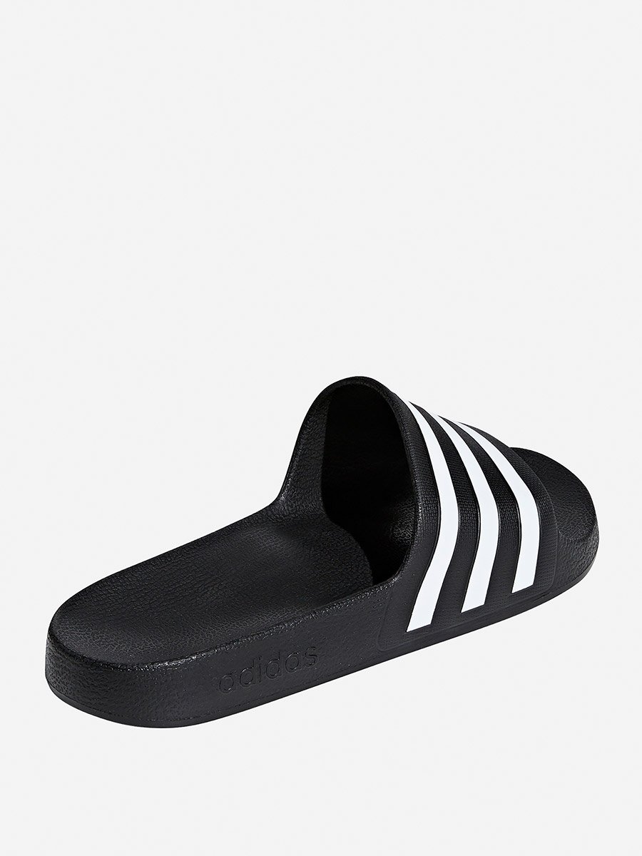 Adilette Aqua Unisex Slides Black