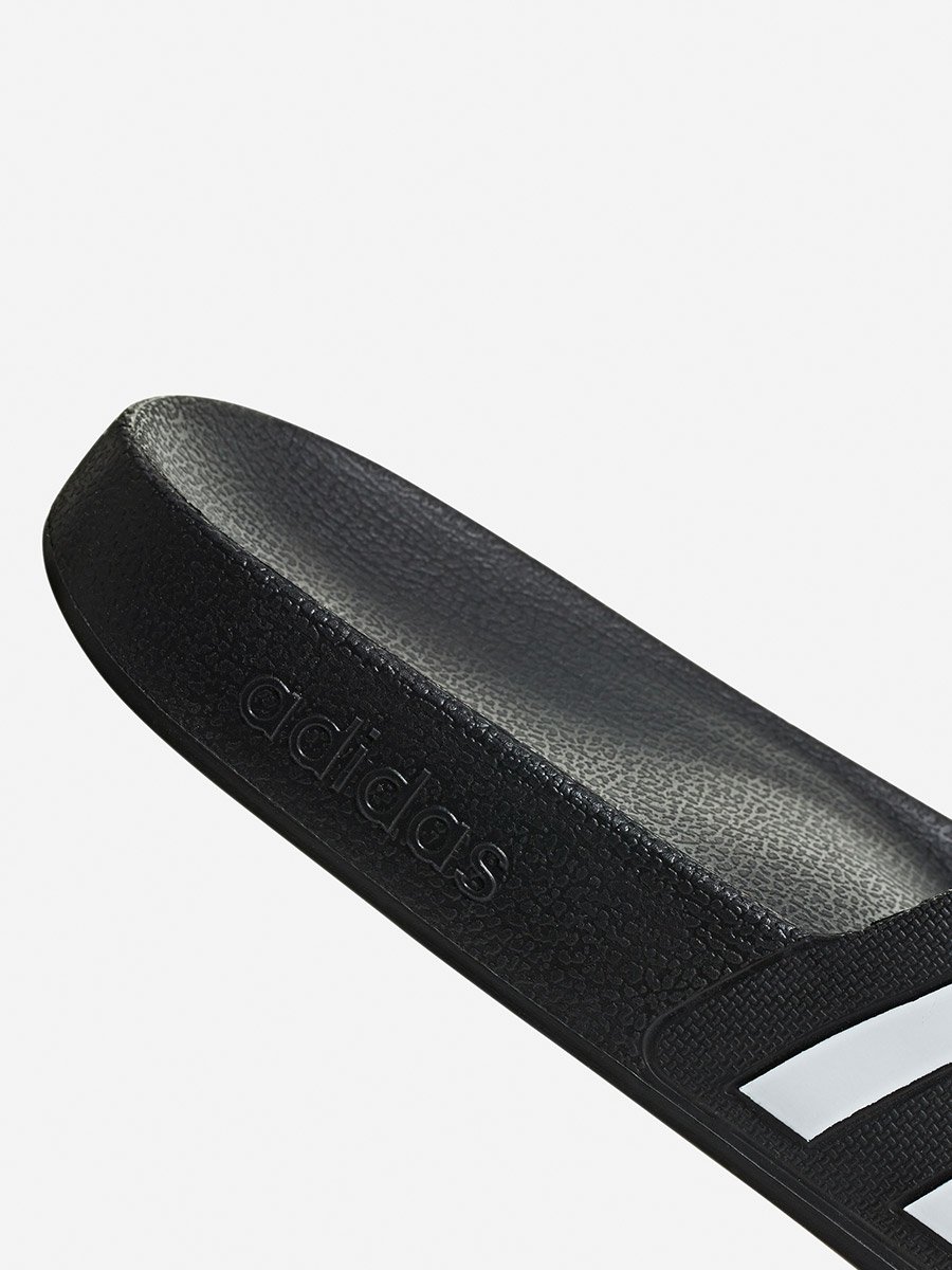 Adilette Aqua Unisex Slides Black