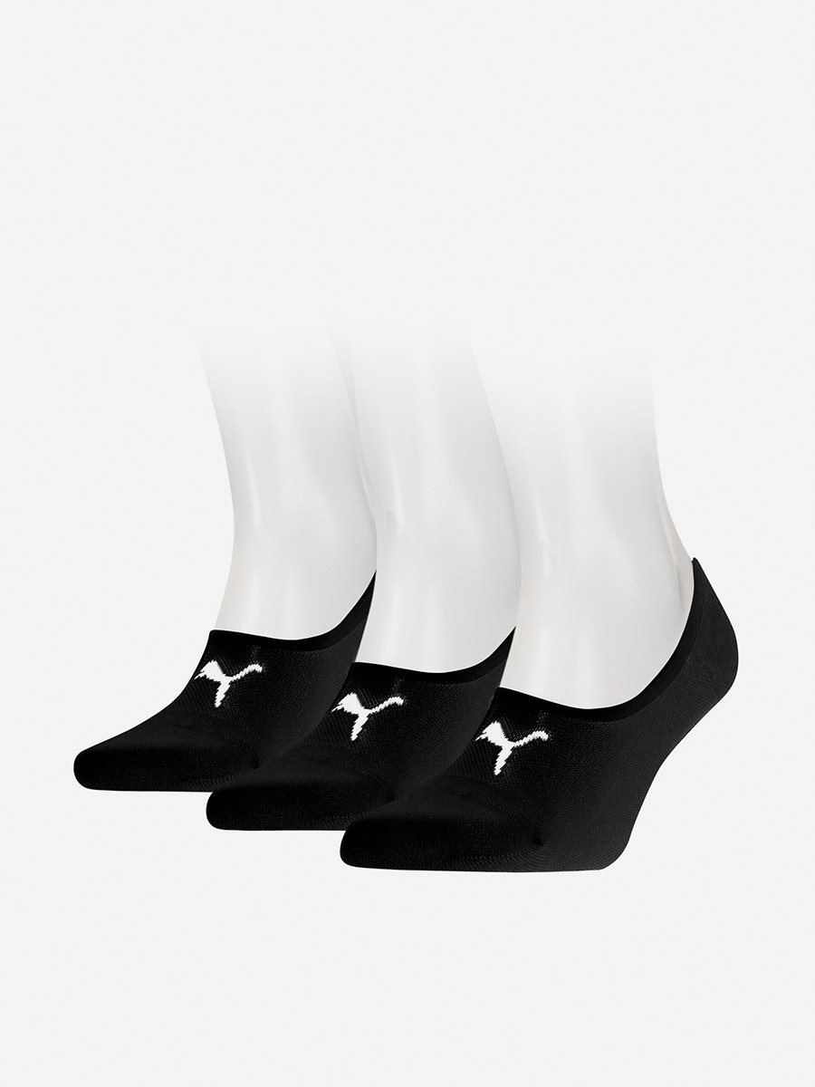 Pack of 3 - Logo Detail Invisible Socks