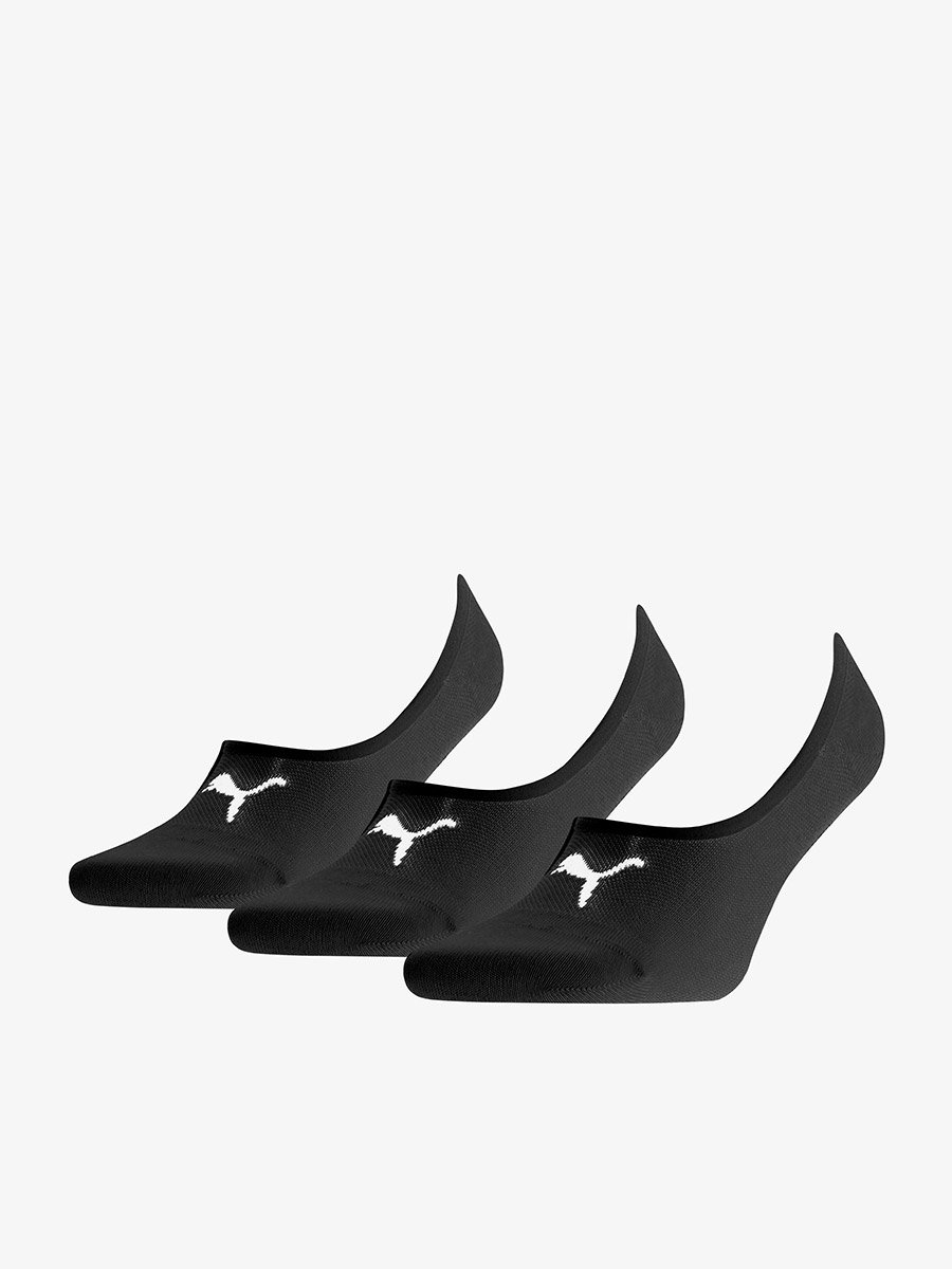 Pack of 3 - Logo Detail Invisible Socks