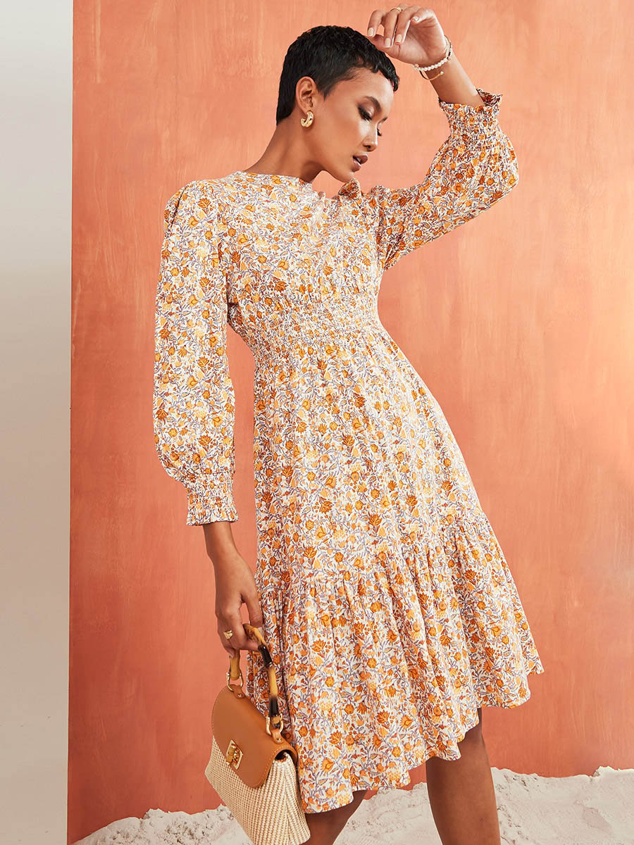 knee length dress with 3/4 sleeves 3/4 Sleeves Knee Length Lace Mother Of The Bride Dress, Ivory