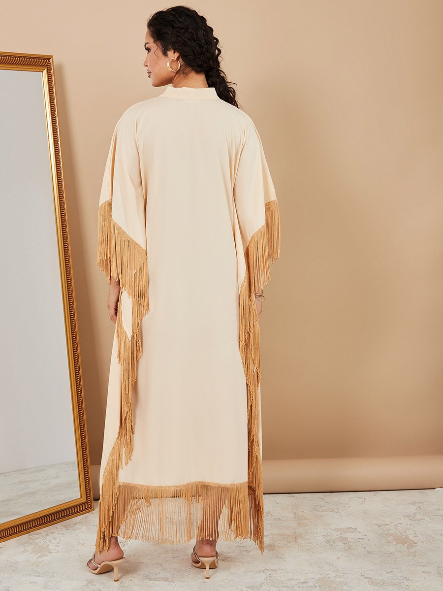 chinese dress ladies Boho Ethnic Print Maxi Kaftan Dress  TheChichero