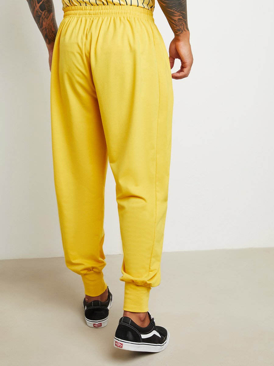 Relaxed Fit Cuffed Jogger with Side Pocket