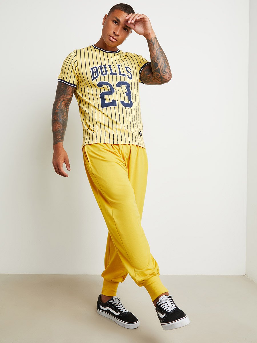 Relaxed Fit Cuffed Jogger with Side Pocket