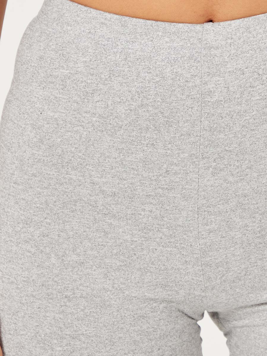 Solid Elastic Waistband Core Cycling Shorts
