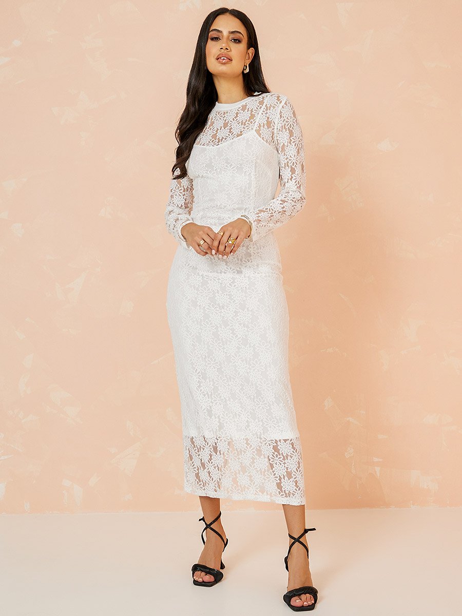 lace insert bodycon dress Long Sleeves Maxi For Women at Saudi Evie Descendants Costume Royal %0D%0ATo%20maintain%20the%20beauty%20of%20your%20garment%2C%20please%20follow%20the%20care%20instructions%20on%20the%20attached%20label coat dress Size:S -8-10
