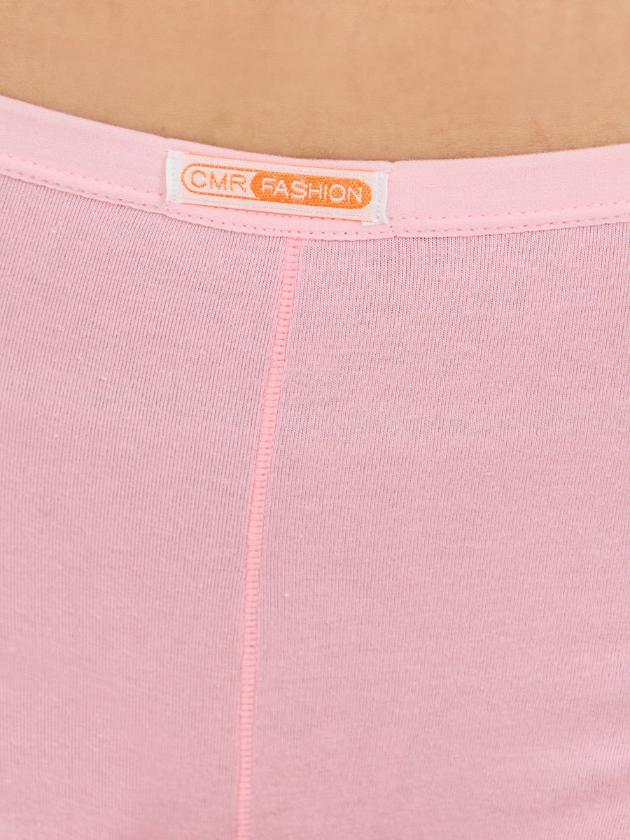 Pack of 5 - Cotton Solid Deep Boyshorts