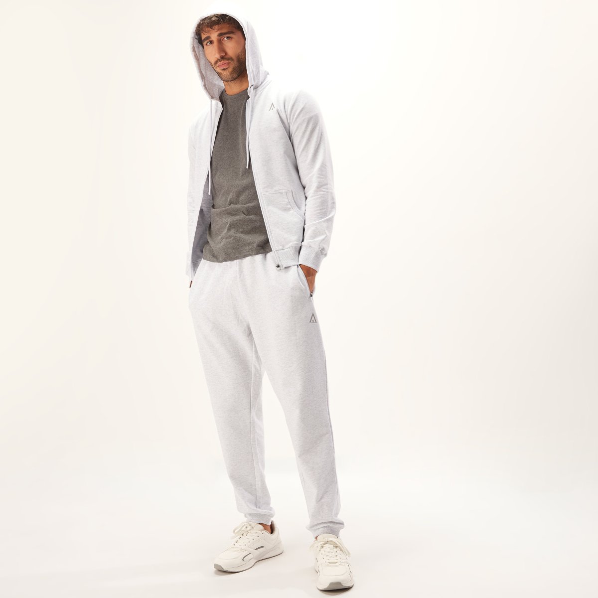 Relaxed Fit Solid Jogger with Pocket Detail and Drawstring