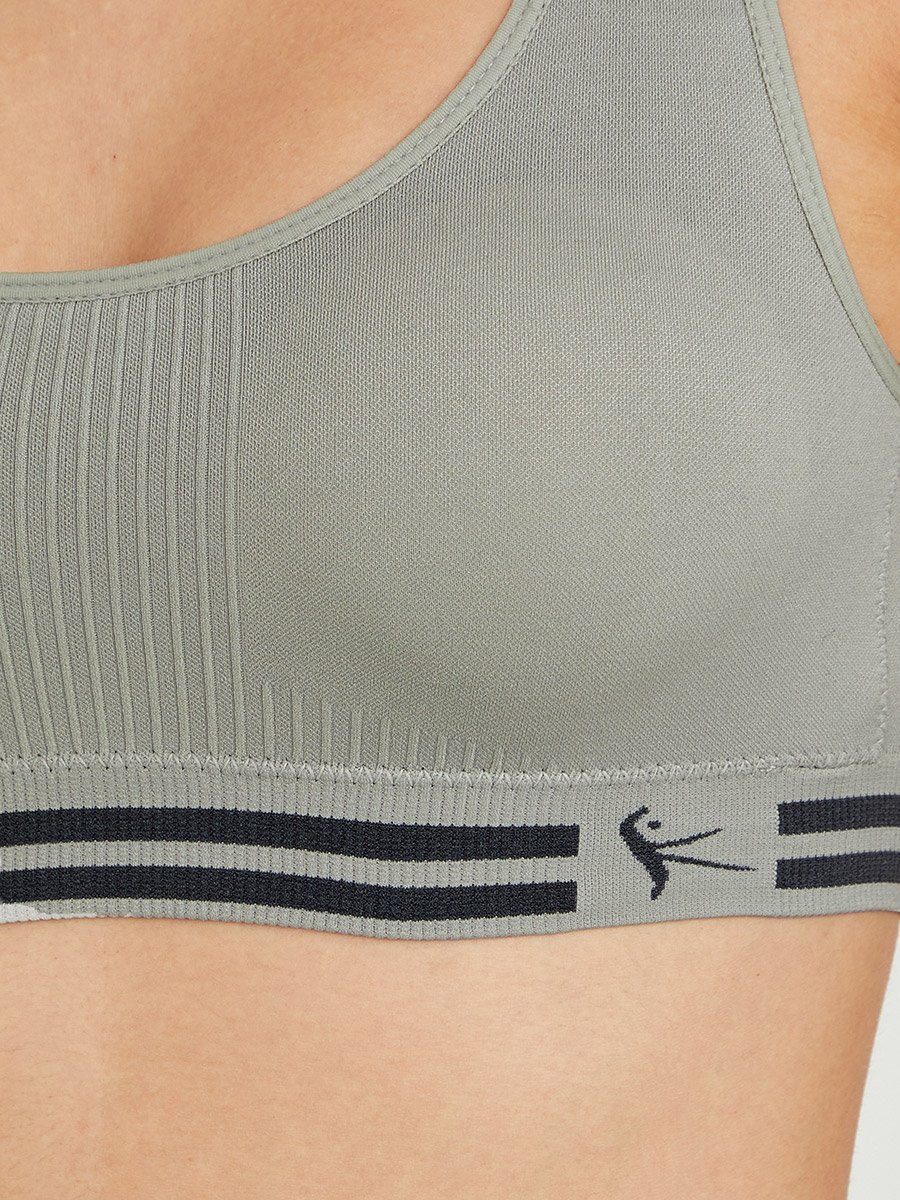 Pack of 2 - Double Stripe Underband Sports Bra