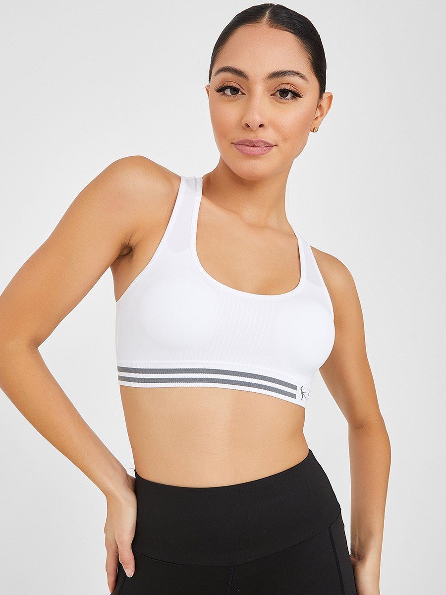 Pack of 2 - Double Stripe Underband Sports Bra