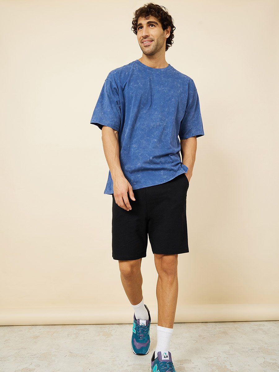 Regular Fit Knit Terry Shorts 