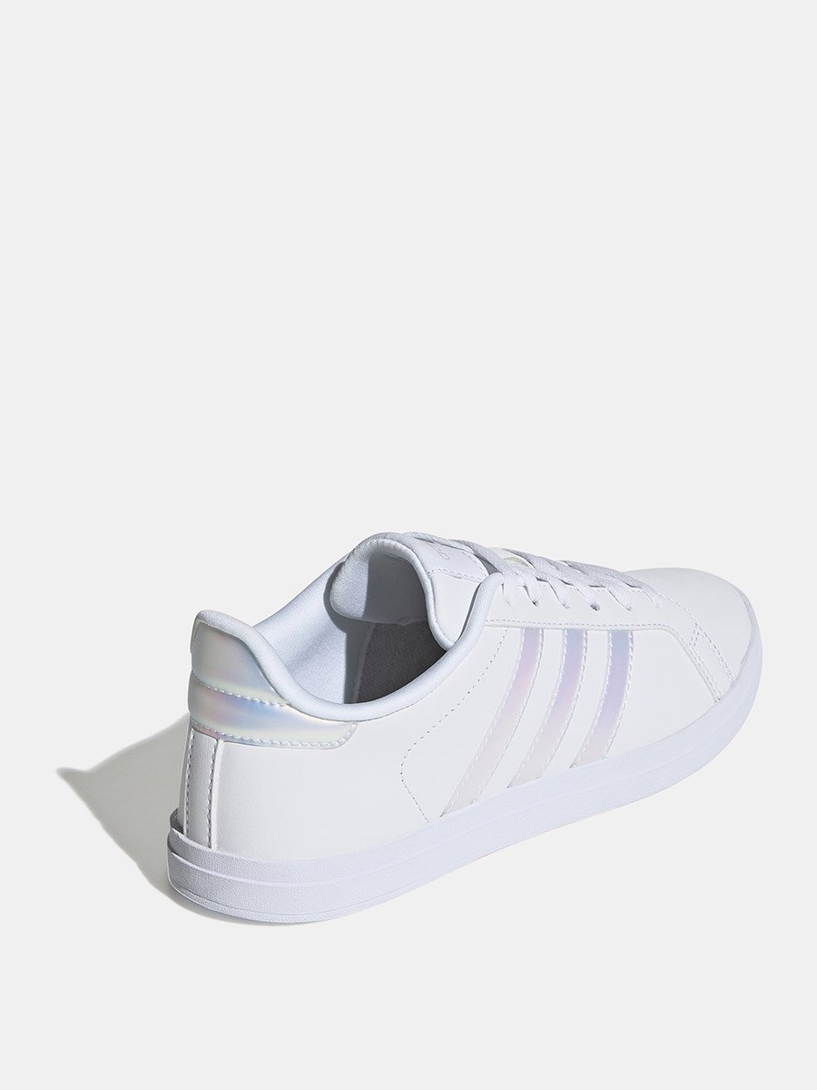 adidas gazelle silver green womens adidas Urban Court Lace Up Sneakers main image 0