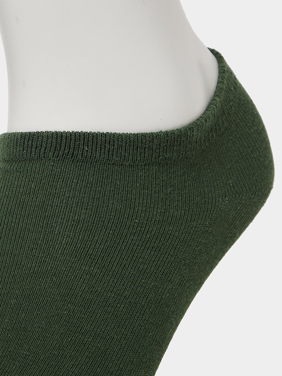 Pack of 6 - Plain Shoe Liner Socks