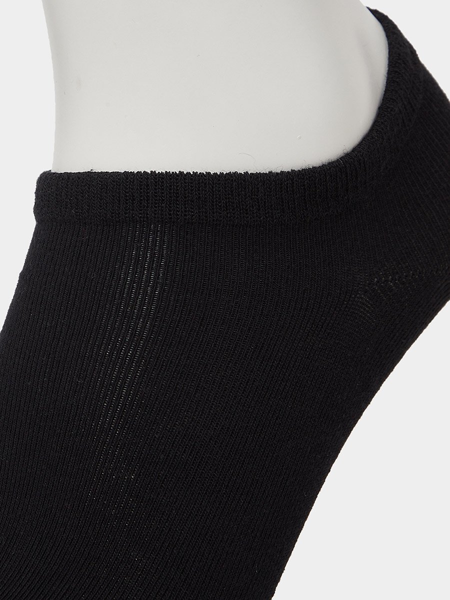 Pack of 6 - Plain Shoe Liner Socks