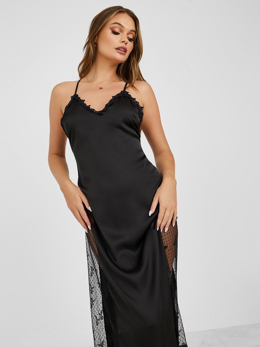 metallic embroidery dress Stone Metallic Embroidery Gown – Tadashi Shoji Official Online Boutique