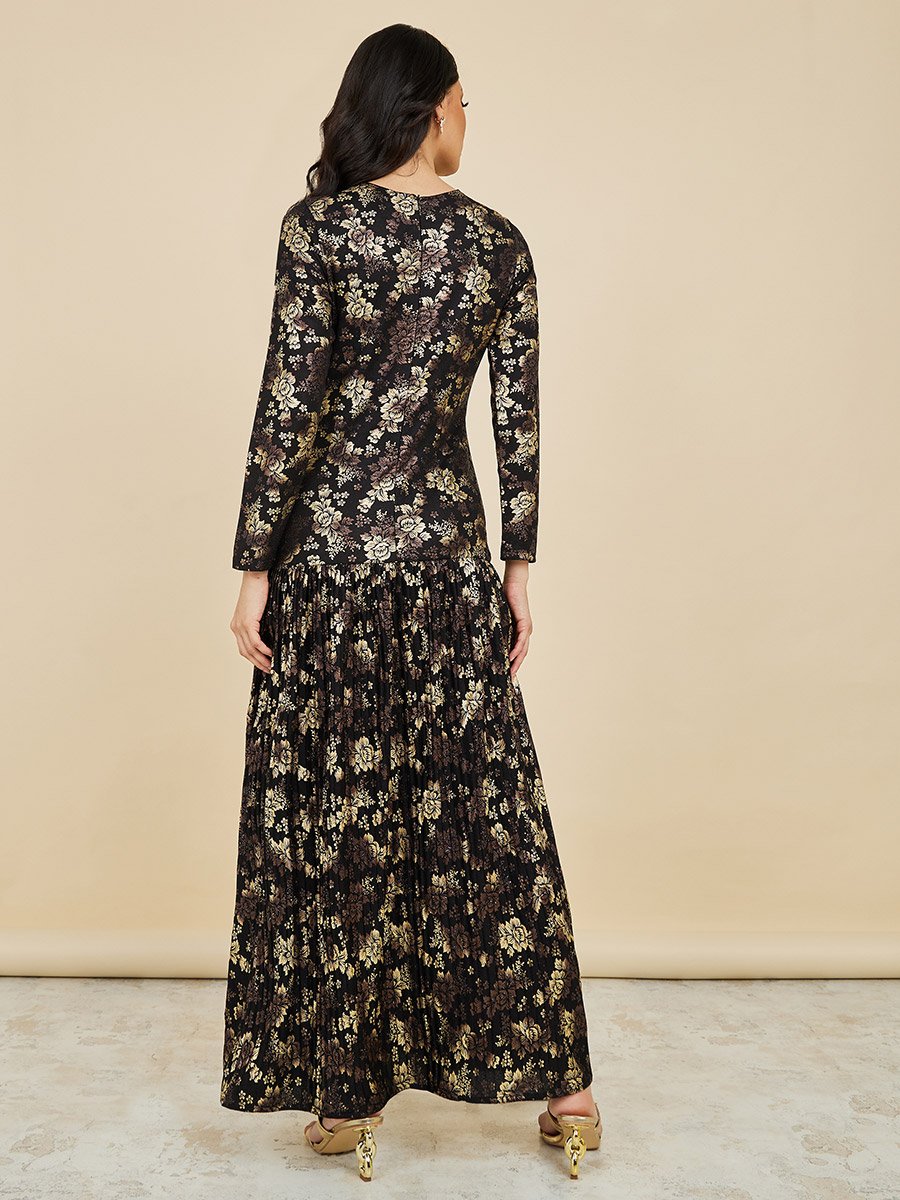 sachin and babi light blue dress CLEO Strapless Drop Waist Maxi with Covered Button Back Detail and Sas –  Zoo Label main image 0