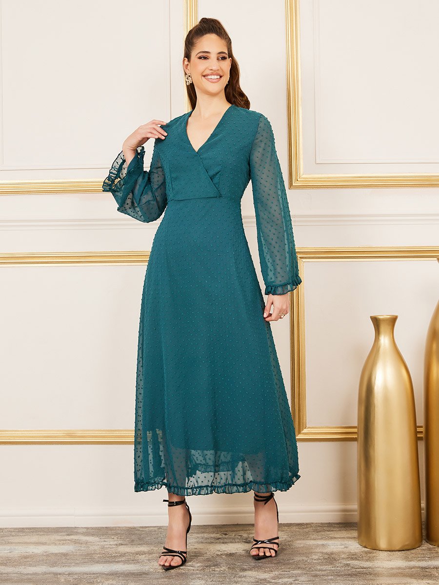 maxi denim dress women Modern Muslim Women's Relaxed 97.5% cotton Appliques Lace ANRABESS Womens 3/4 Sleeve 鞋码:8.5