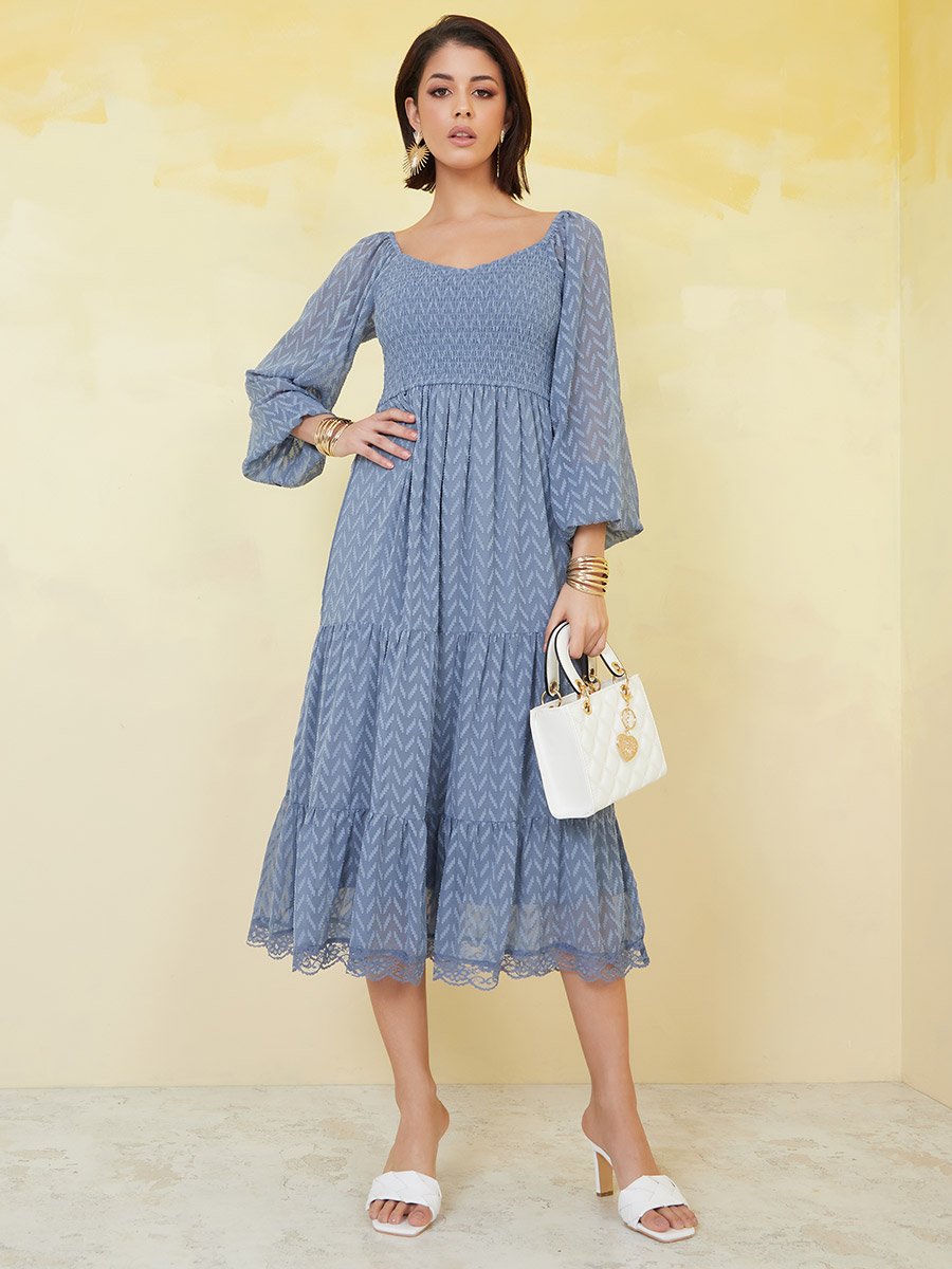 chinese dress ladies Buy Multicoloured Printed Georgette A-Line Dress Online at Rs.1221 main image 1
