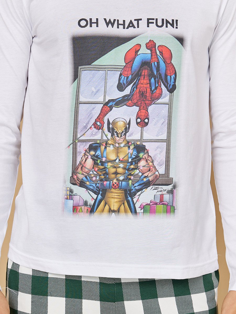طقم بيجاما من ( بنطال + تيشيرت )