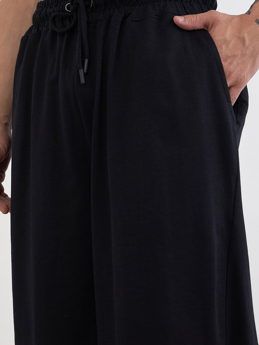 City Vibes Print Oversized Shorts