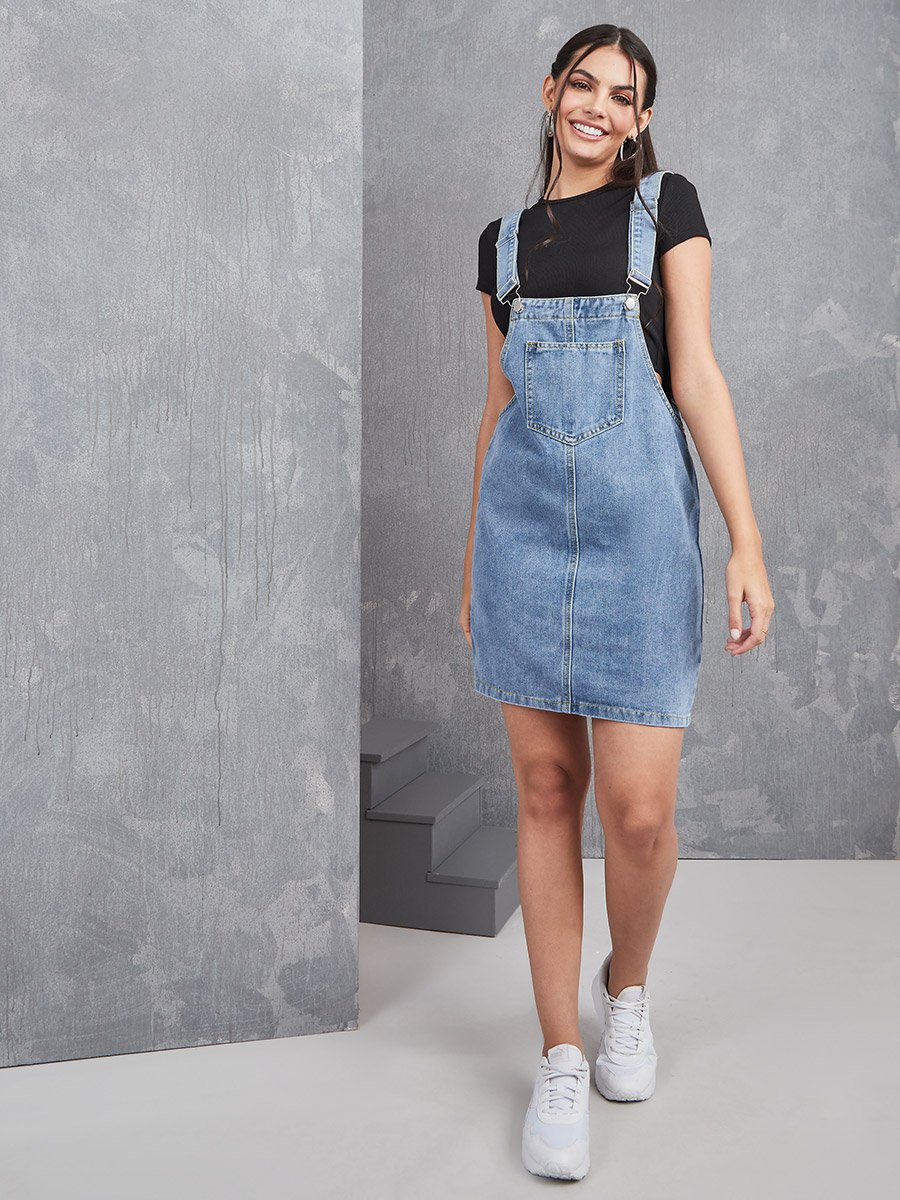 roswell denim midi dress FINAL SALE- Utility Small * Dress Type How to wear low Dresses: Formal Dresses Primary color:Light Mint Aqua