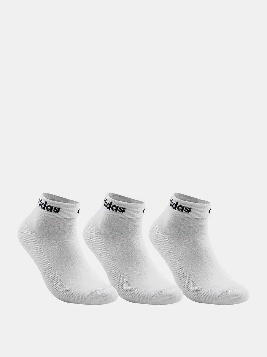 Linear Ankle Socks Cushioned Socks - Pack of 3