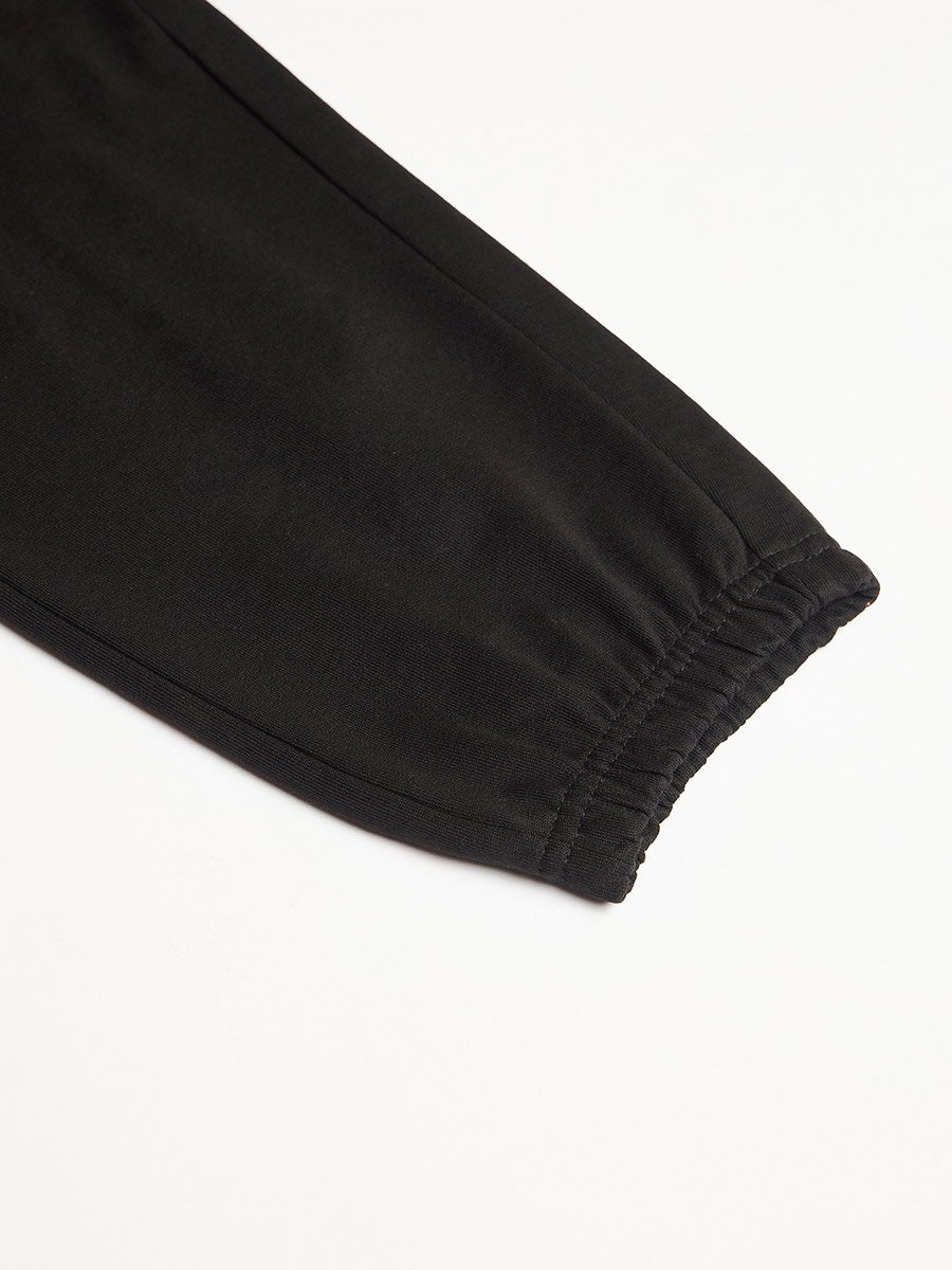Oversized Fit Cargo Joggers with Elasticated Hem