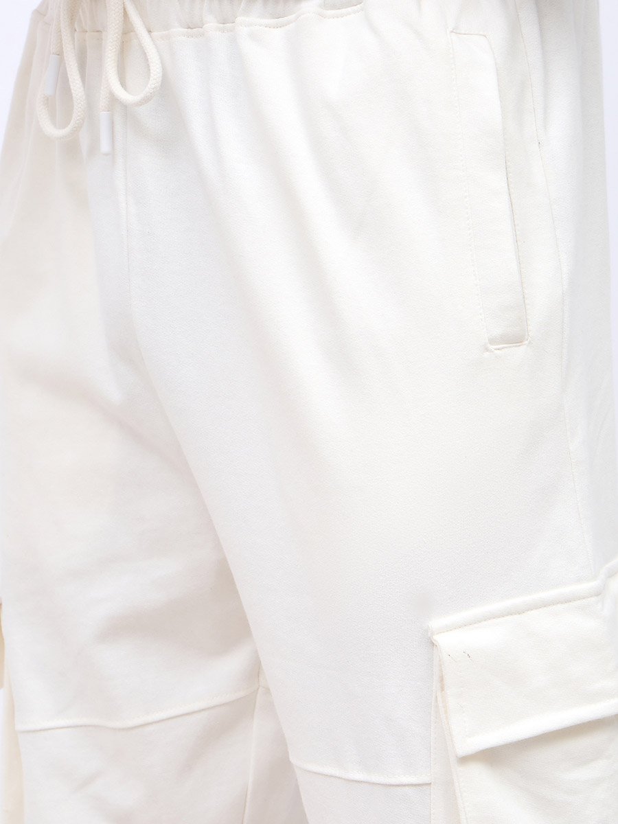 Oversized Cut and Sew Detail Cargo Jogger