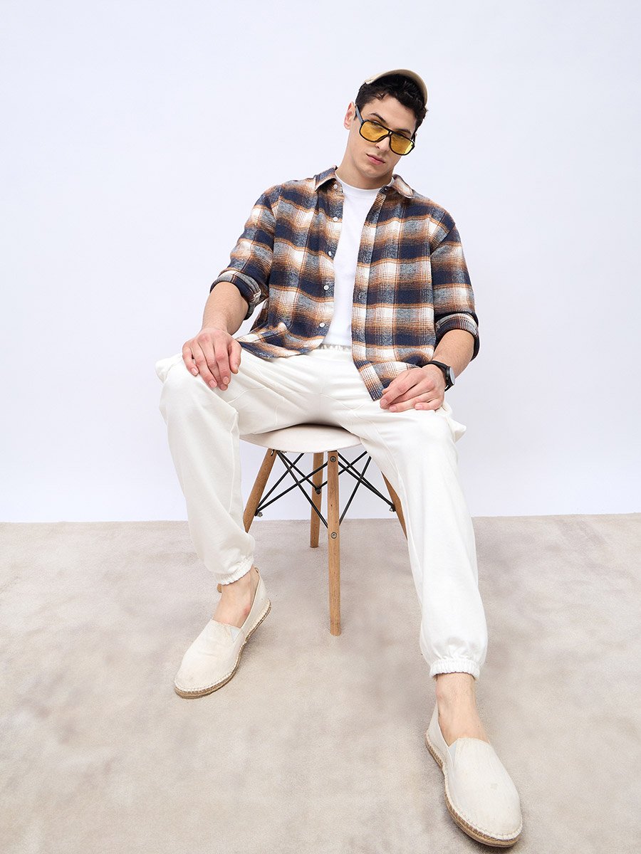 Oversized Cut and Sew Detail Cargo Jogger