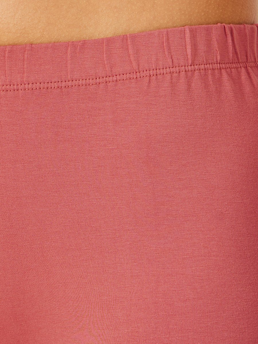 Pack of 4 - Solid Cotton Elastic Waistband Boyshorts