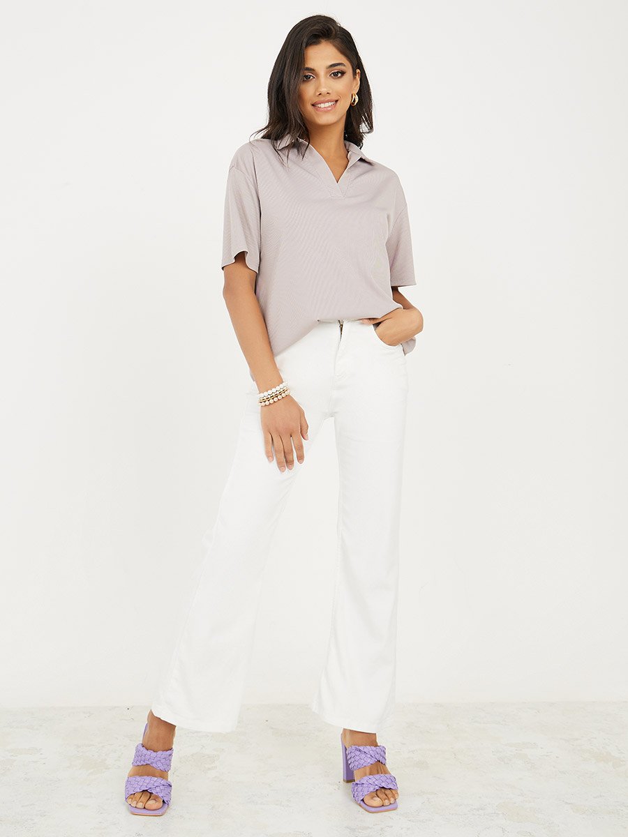 Regular Fit Collared Neck Polo T-Shirt