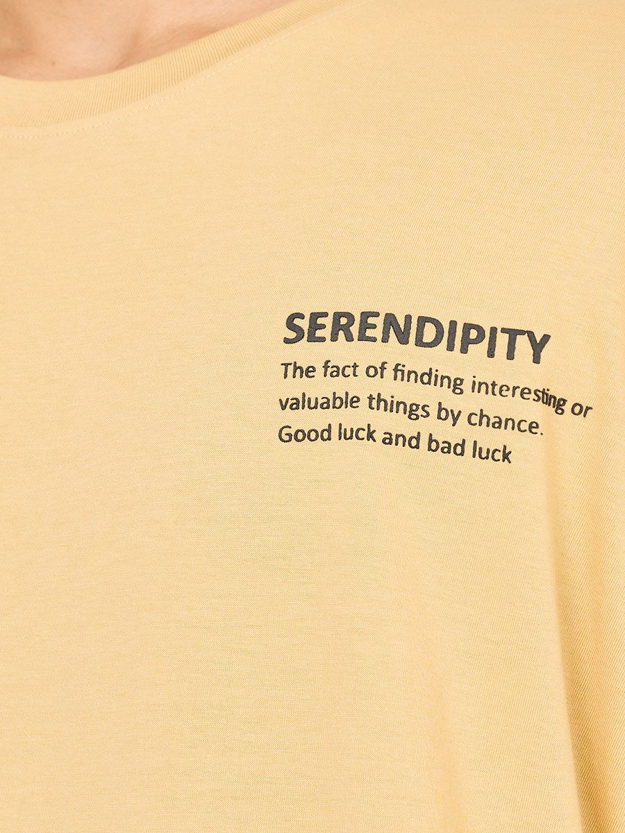 Minimal Chest HD Text Slogan Oversized T-Shirt