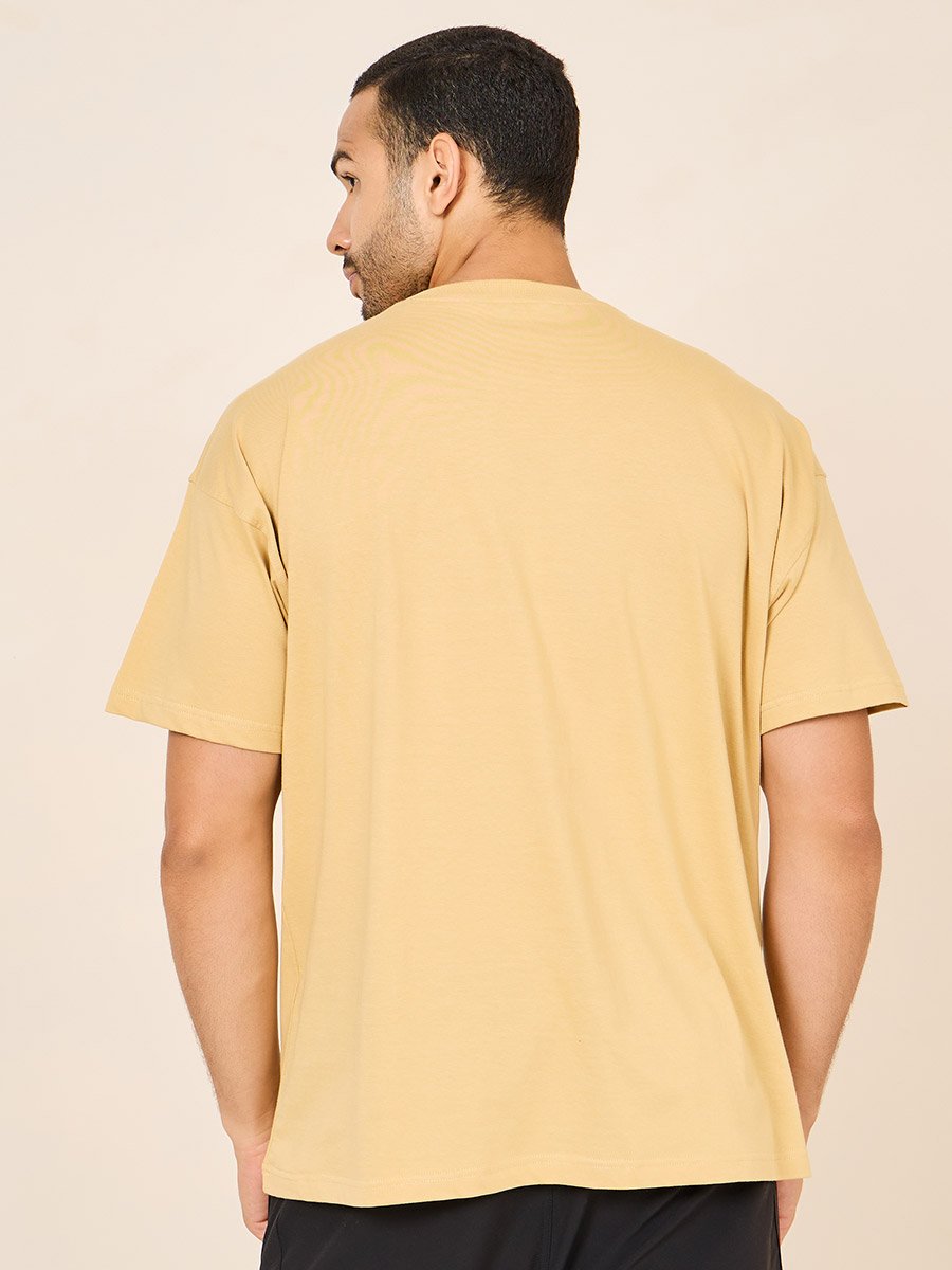 Minimal Chest HD Text Slogan Oversized T-Shirt