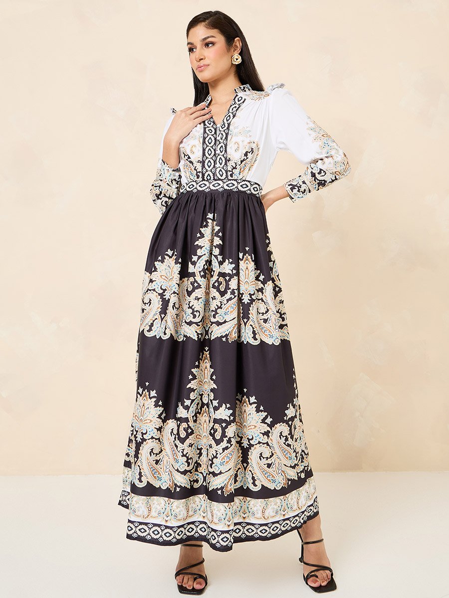 chinese dress ladies DOLCESSA Women Barocco Crystal Maxi Dress