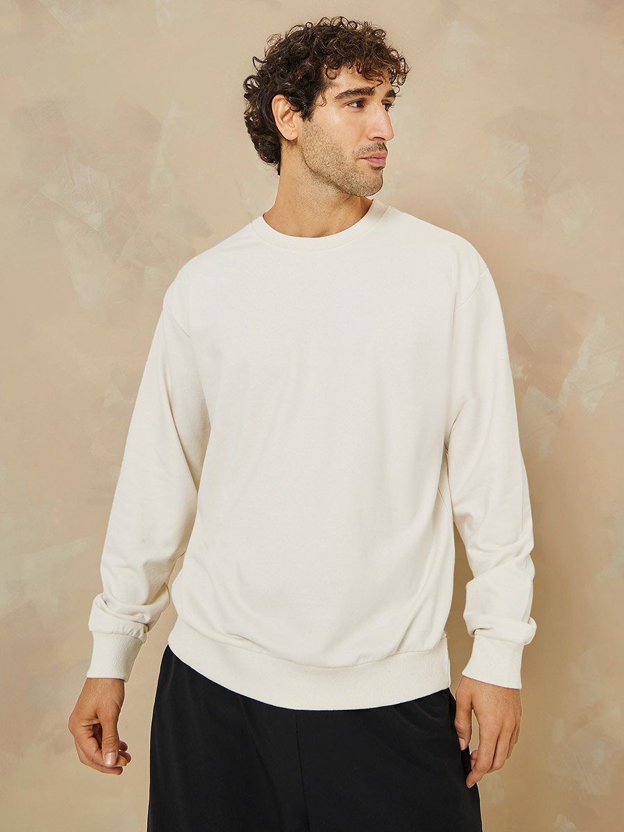 Relaxed Fit Terry Sweatshirt