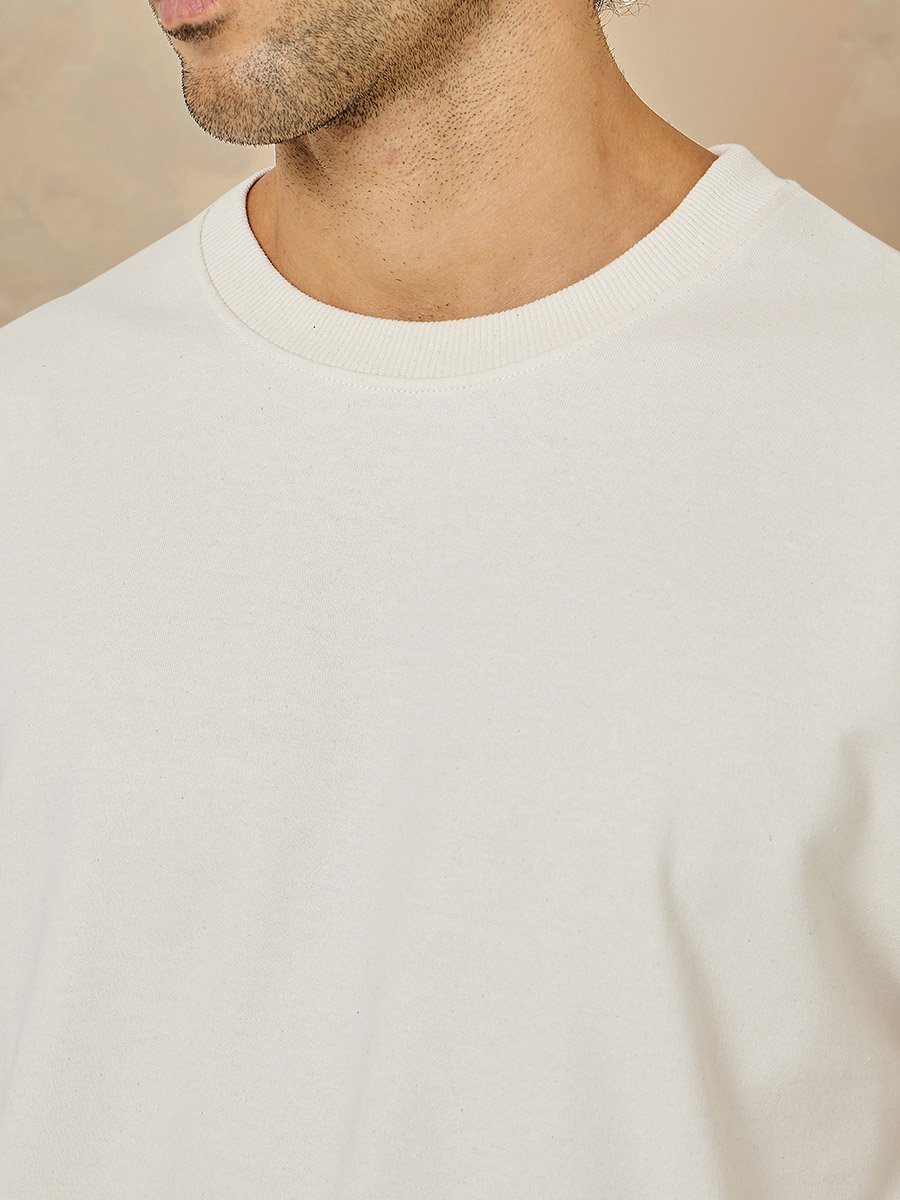 Relaxed Fit Terry Sweatshirt