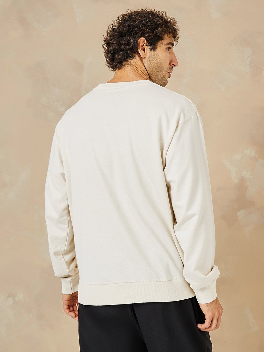 Relaxed Fit Terry Sweatshirt