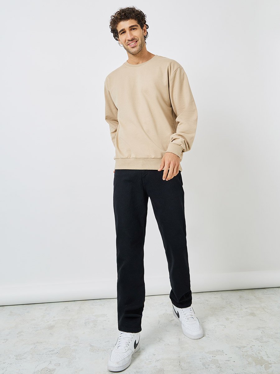 Relaxed Fit Terry Sweatshirt