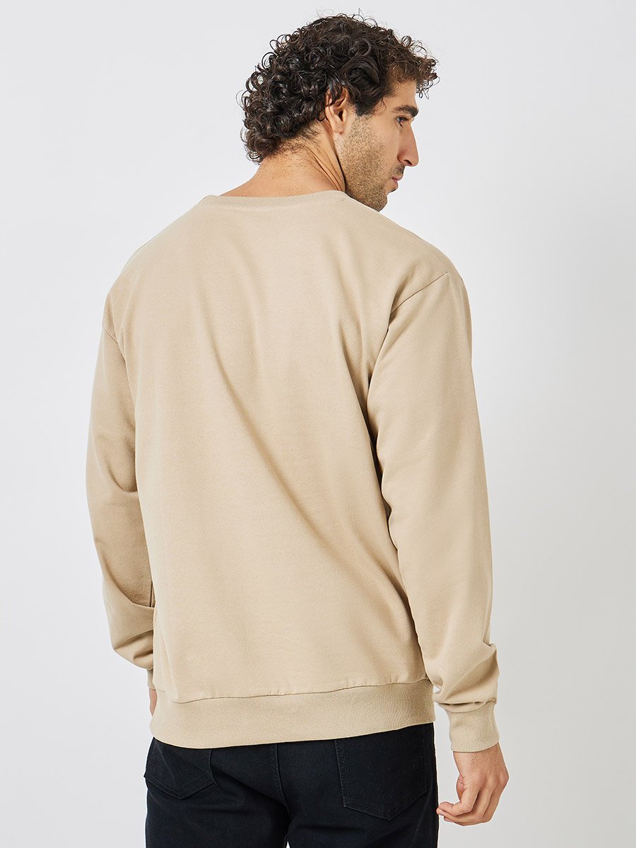 Relaxed Fit Terry Sweatshirt