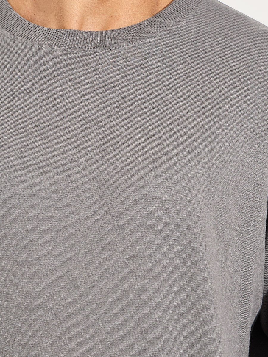 Relaxed Fit Cotton Terry Sweatshirt