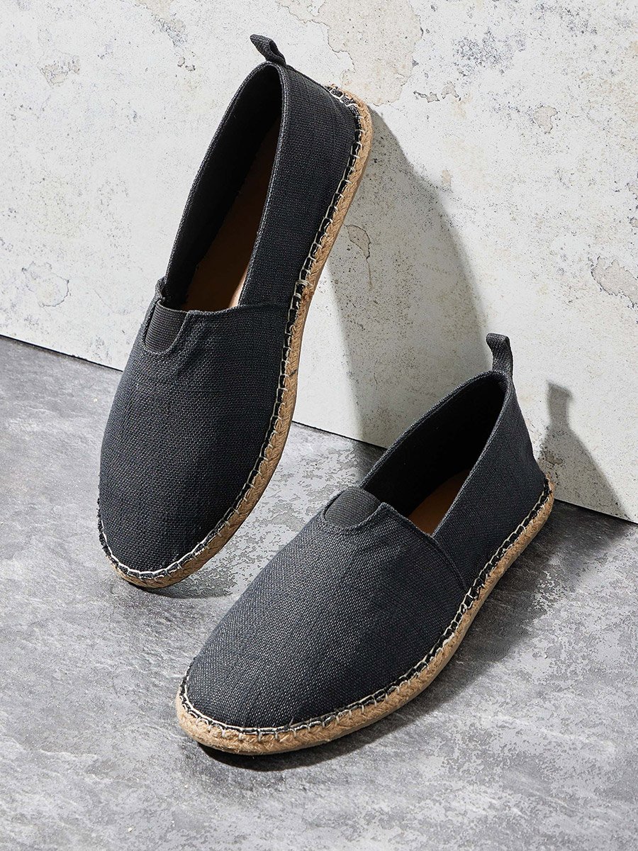 Chambray Canvas Espadrilles