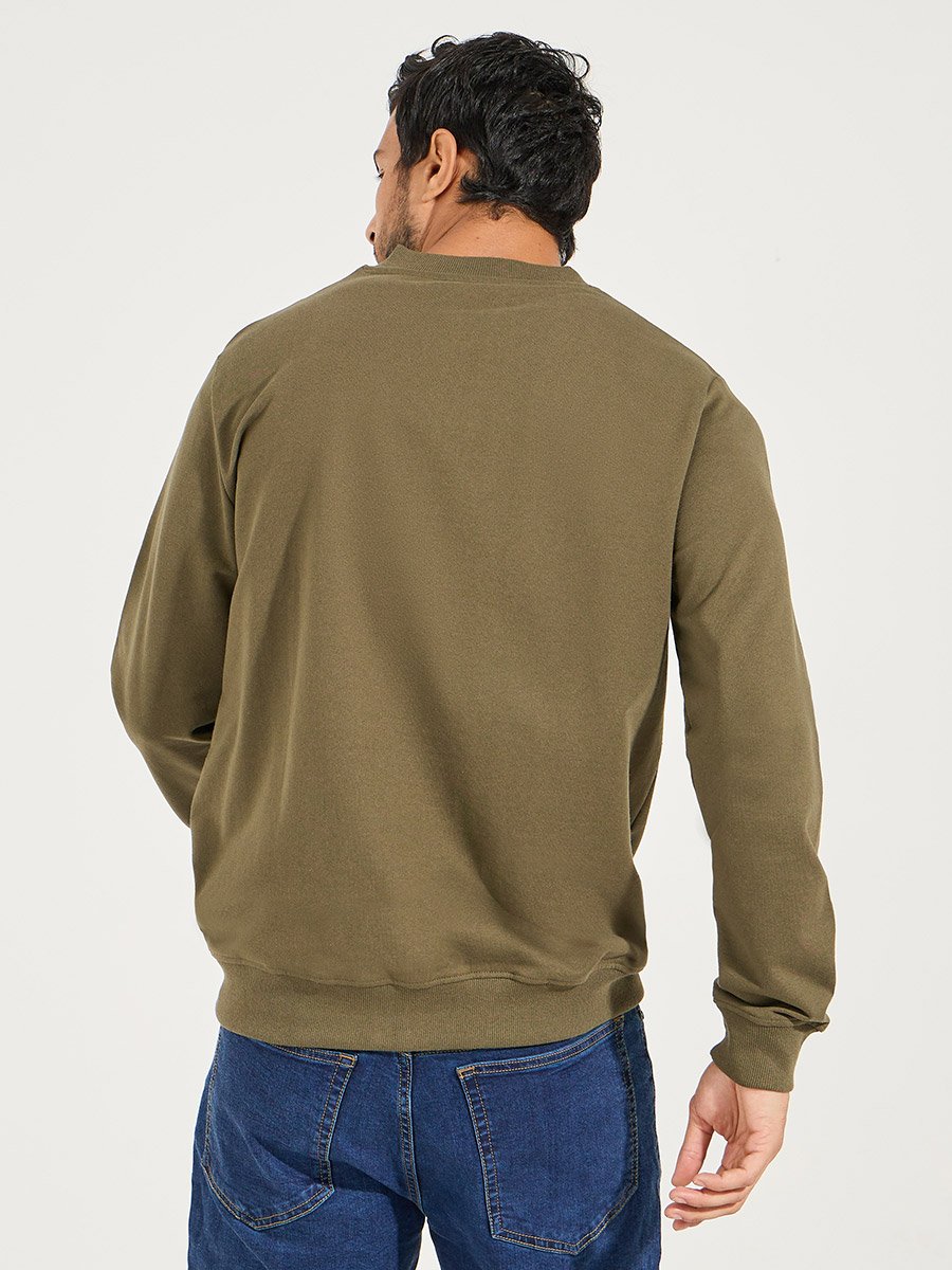 Zip Through Relaxed Bomber Jacket 